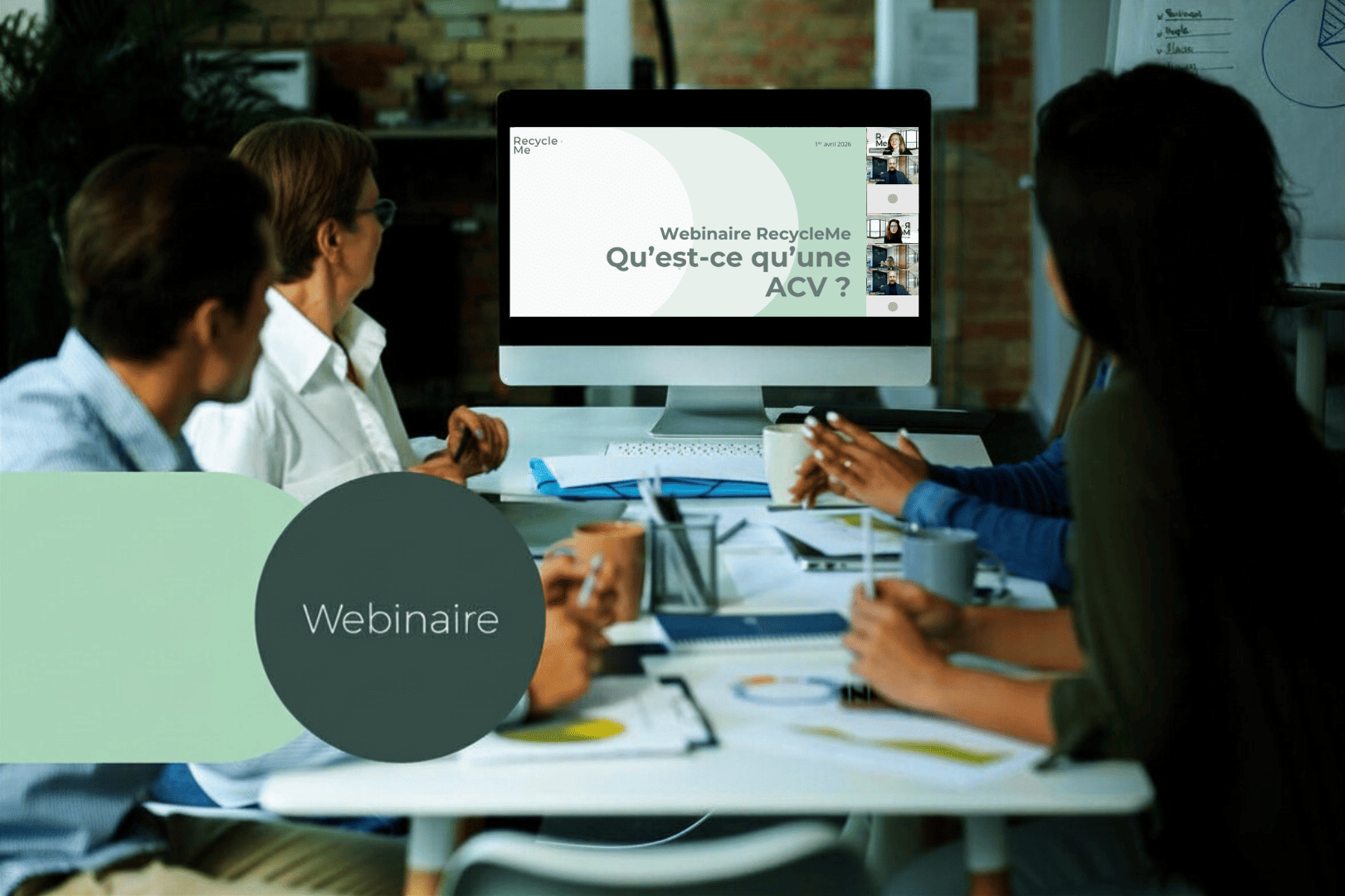webinaire RecycleMe sur l'ACV